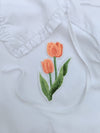 Patch blanche Tulipe