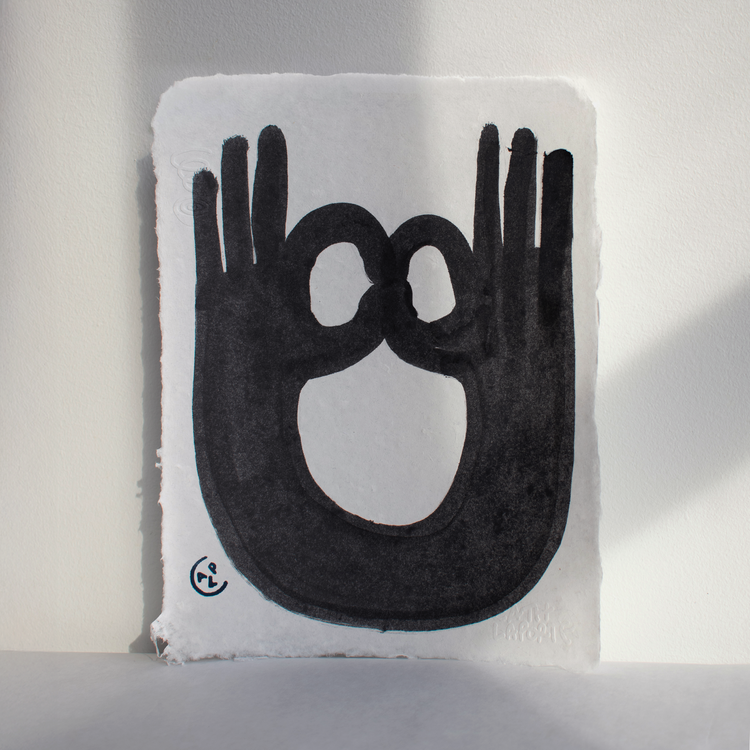 Petite oeuvre Buddy 'Perf à l'infini'