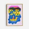 Risograph poster 'Sing'