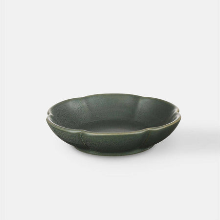 Petite assiette fleur en céramique