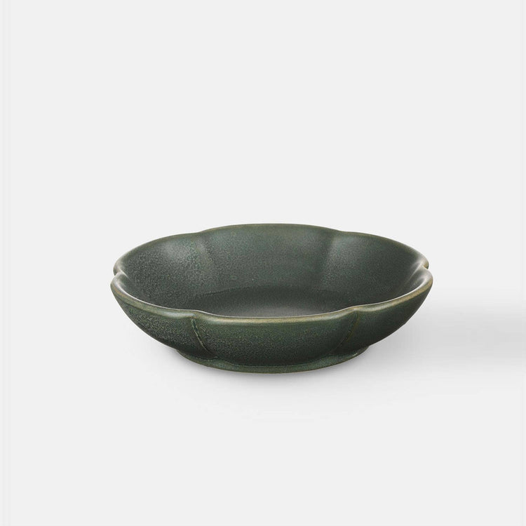 Petite assiette fleur en céramique