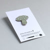 'Brilliant Mushroom' pin 