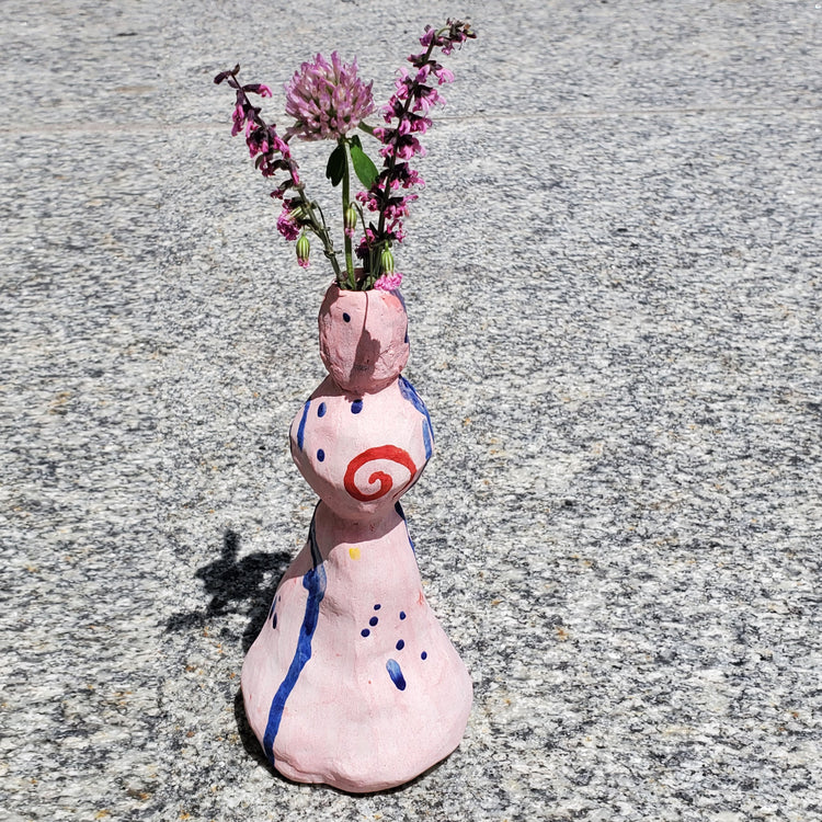 Pink Diary Vase