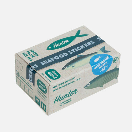 Mini boîte Hako de 40 autocollants Poissons