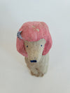 Fashionista poodle with starflower sculpture