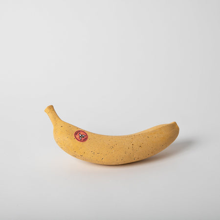 Banane décorative en béton