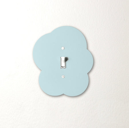 Cache-interrupteur Nuage bleu ciel [modèles variés]