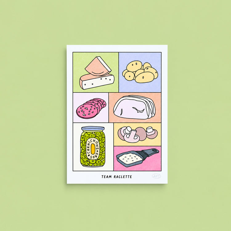 Affiche 'Team Raclette'