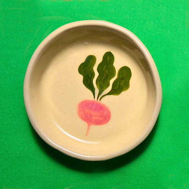 Petite assiette Radis