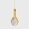 Tennis racket ornament