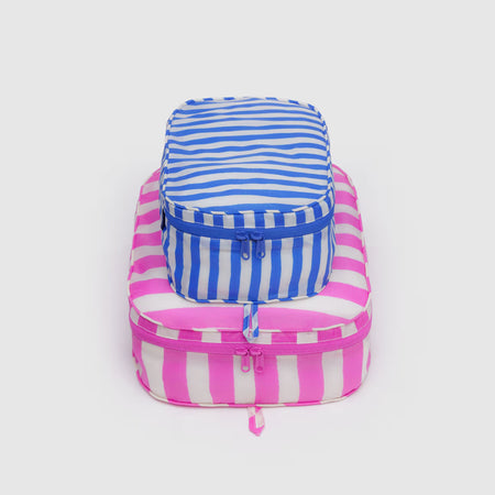 Ensemble de 2 cubes de rangement Rayures