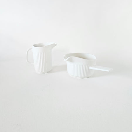 Saucière et crémier vintage Athena