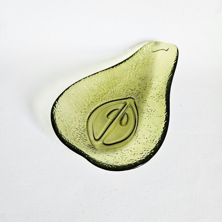 Coupelle Poire vintage en verre