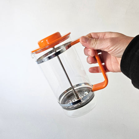Cafetière française vintage orange, Bodum