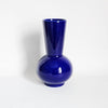 Vase en céramique vintage bleu