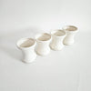 Lot de 2 gobelets vintage en céramique