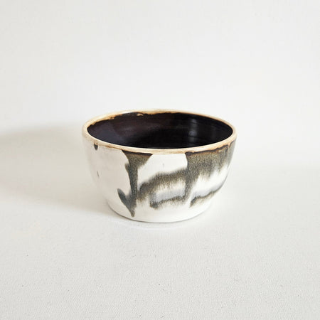 Bol en céramique artisanale vintage