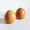 Salière-poivrière Oeufs vintages