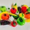 Fruits et légumes en verre soufflé vintages