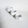 Trio de porte-lampions en marbre