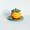 Sucrier-confiturier Fruit vintage en céramique