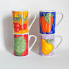 Tasse Fruit/Légume vintage en céramique
