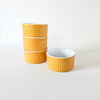 Lot de 4 ramequins en céramique Emile Henry vintage