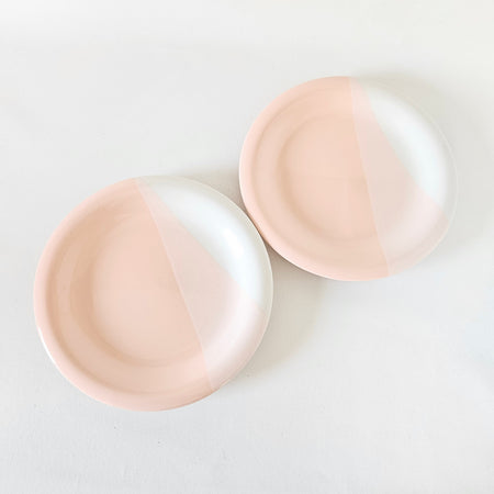 Lot de 2 assiettes à dîner vintage Trio, Japan