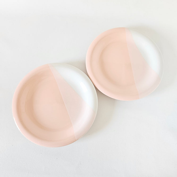 Lot de 2 assiettes à dîner vintage Trio, Japan