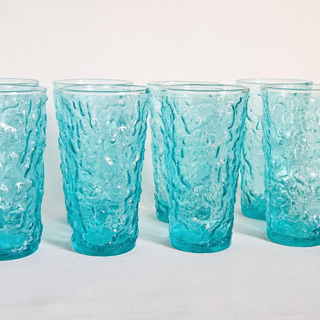Duo de verres texturés Lido vintages, Anchor Hocking
