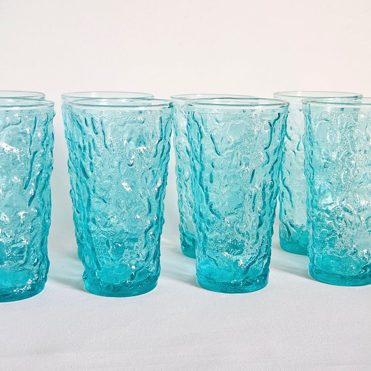 Duo de verres texturés Lido vintages, Anchor Hocking