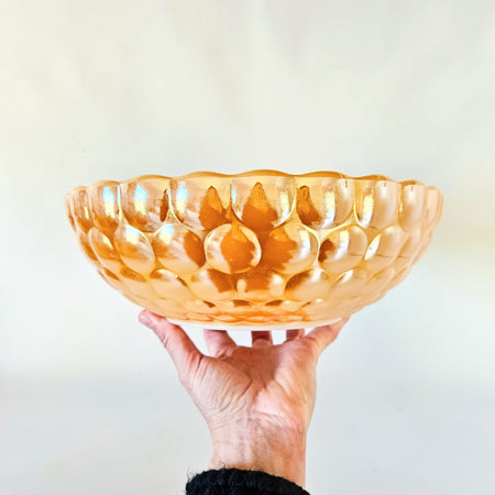 Saladier vintage Bubble Anchor Hocking Fire-King