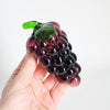 Fruits et légumes en verre soufflé vintages