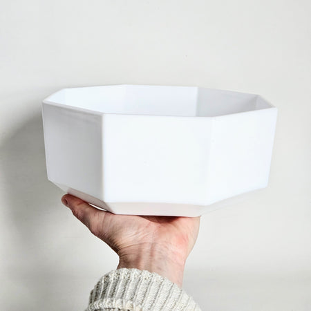Saladier vintage Octime blanc, Arcoroc