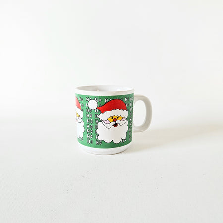 Tasse vintage Père Noël Ho Ho Ho