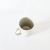 greige ceramic mug