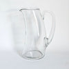 Vintage wavy glass pitcher