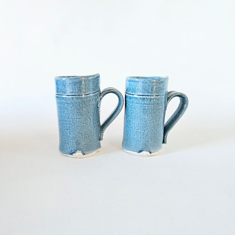 Duo de tasses en céramique artisanale