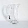 Vintage wavy glass pitcher
