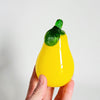 Fruits et légumes en verre soufflé vintages