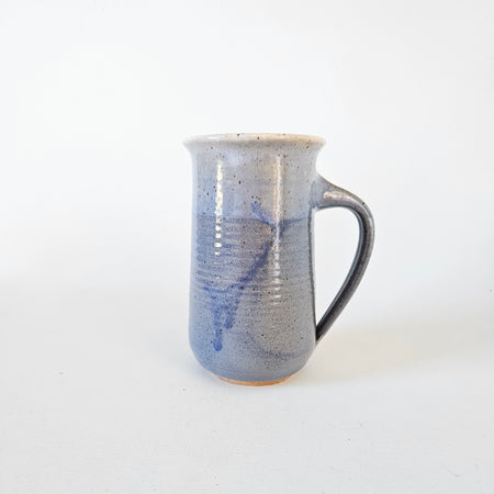 Tasse-mug en céramique bleu seconde main