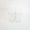 Lot de 6 verres clairs high ball Libbey swirl