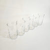 Lot de 6 verres clairs high ball Libbey swirl