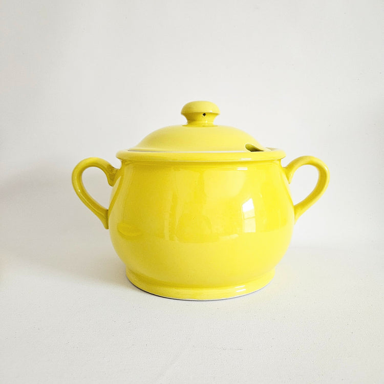 Soupière jaune vintage Japan [tel quel]