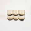Duo de verres fumés Dominion vintages