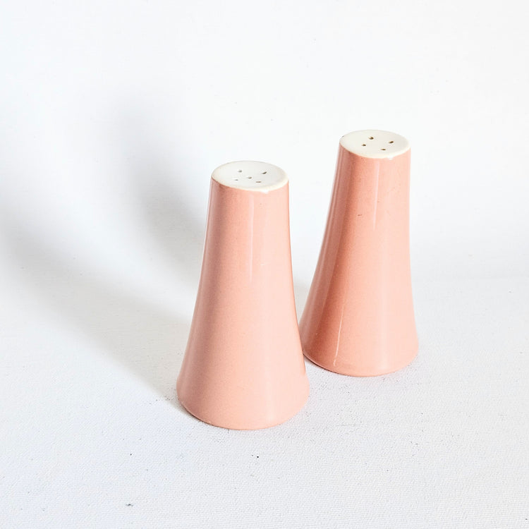 Salière-poivrière vintage en céramique