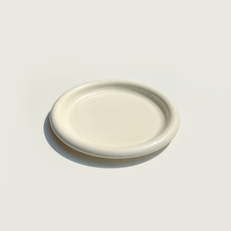 Assiette en mélamine Rolli Crème