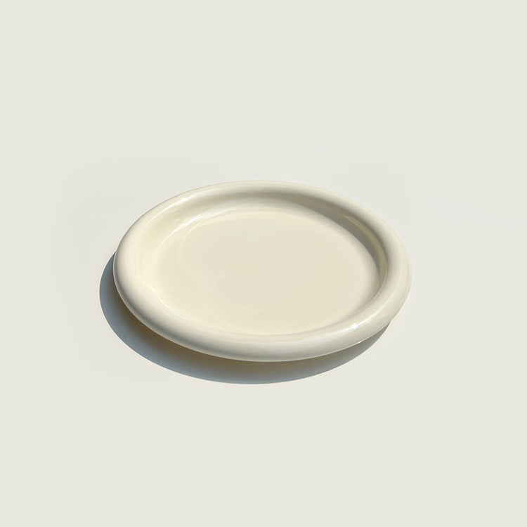 Assiette en mélamine Rolli Crème