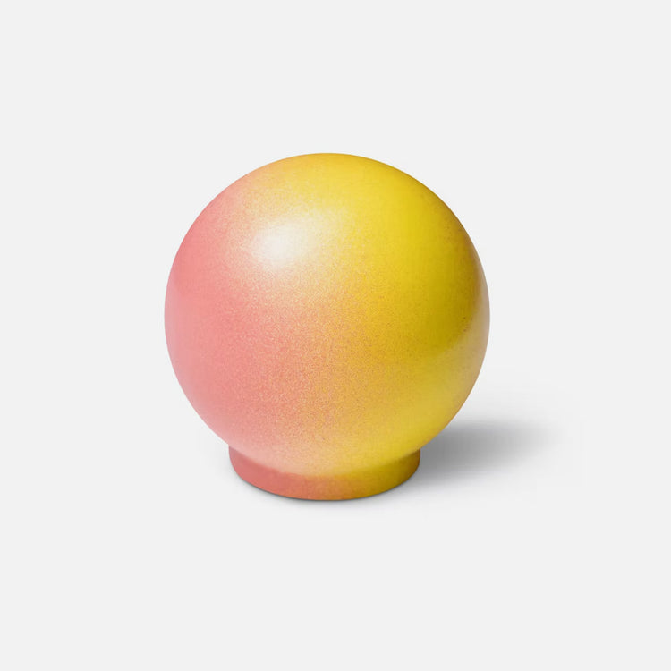 Yellow and pink gradient handle (or hook) [made to order]