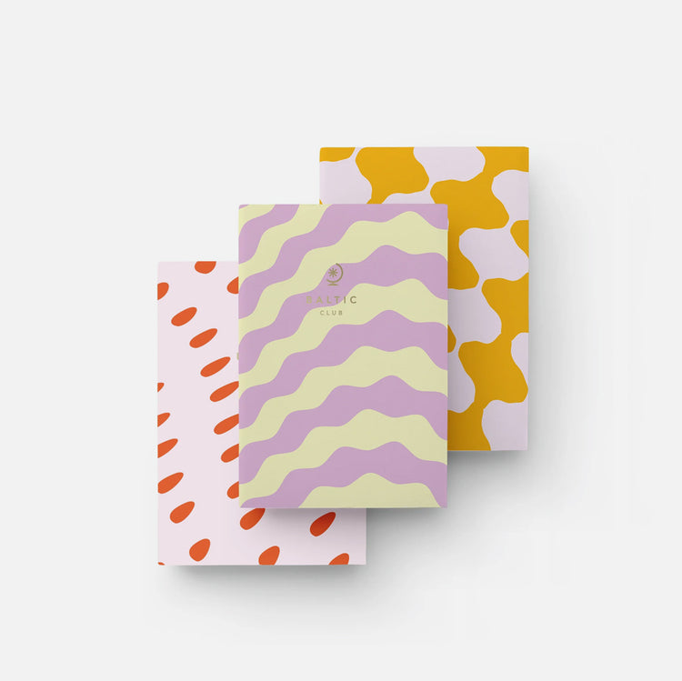 Trio de carnets de poche Salade de fruits